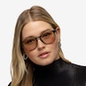 Tackle Crystal Green AcetateSunglass Frames for Women from EyeBuyDirect
