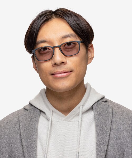 Propel Matte Black PlasticSunglass Frames for Men from EyeBuyDirect