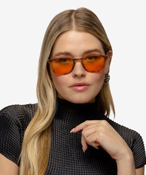 Propel Matte Tortoise PlasticSunglass Frames for Women from EyeBuyDirect