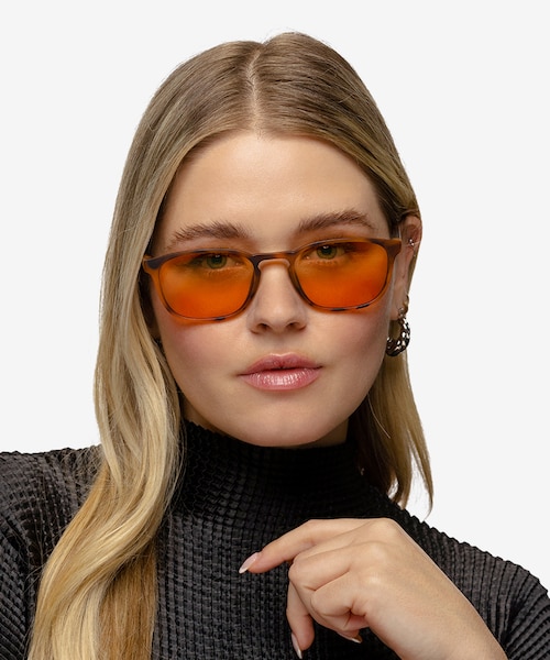 Propel Matte Tortoise PlasticSunglass Frames for Women from EyeBuyDirect