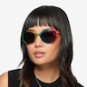 True Colors Rainbow PlasticSunglass Frames for Women from EyeBuyDirect