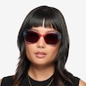 True Colors Blue Pink PlasticSunglass Frames for Women from EyeBuyDirect