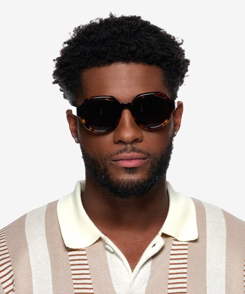 Lilly Tortoise AcetateSunglass Frames for Men from EyeBuyDirect