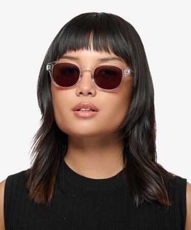 Clear Carrie -  Acetate Sunglasses