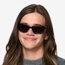 Dora Black AcetateSunglass Frames for Men from EyeBuyDirect