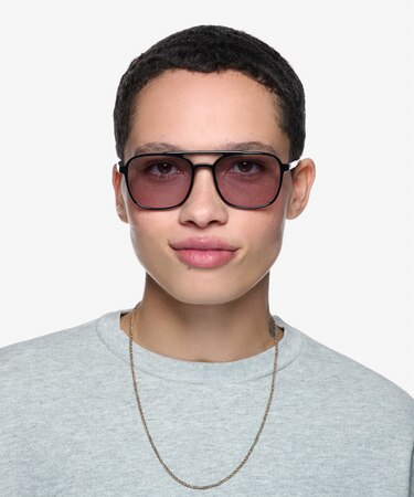 Black Cam -  Acetate Sunglasses