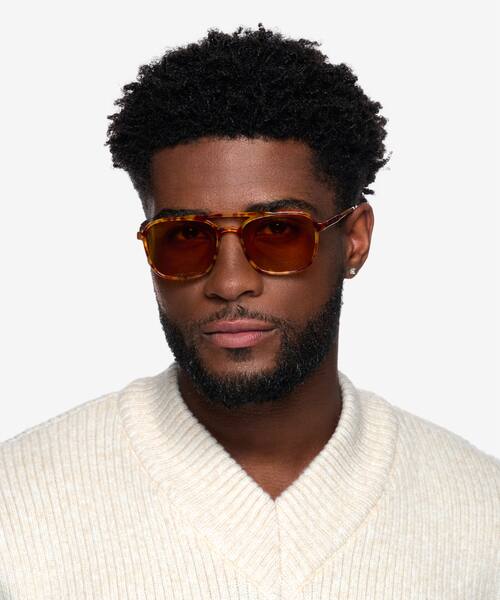 Orange Tortoise Cam -  Acetate Sunglasses