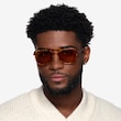 Cam Orange Tortoise AcetateSunglass Frames for Men from EyeBuyDirect