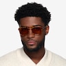 Cam Orange Tortoise AcetateSunglass Frames for Men from EyeBuyDirect