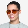 Cam Orange Tortoise AcetateSunglass Frames for Women from EyeBuyDirect