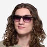 Emilio Clear Gray AcetateSunglass Frames for Men from EyeBuyDirect