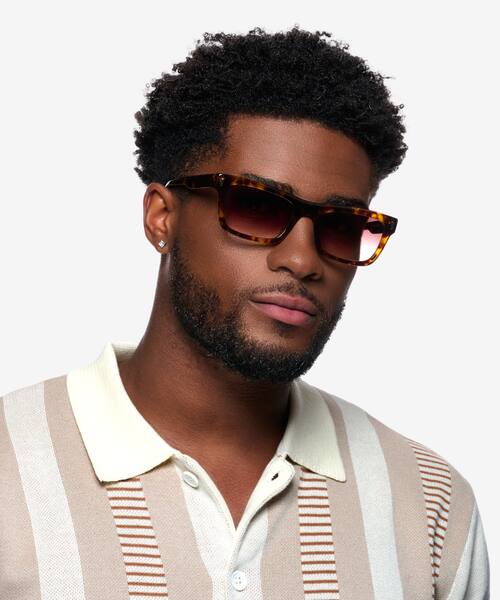 Tortoise Emilio -  Acetate Sunglasses