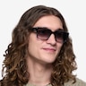 Agni Gray Tortoise AcetateSunglass Frames for Men from EyeBuyDirect