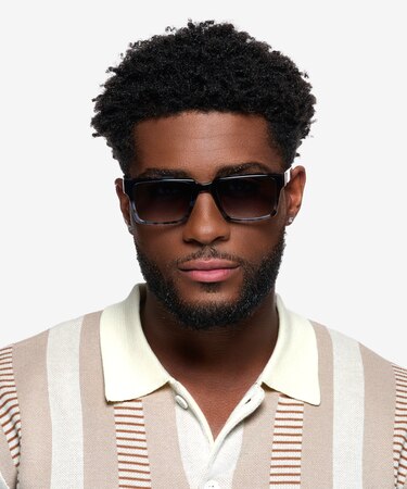 Gray Tortoise Agni -  Acetate Sunglasses