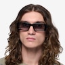 Alaric Black AcetateSunglass Frames for Men from EyeBuyDirect