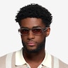 Ernest Clear Brown AcetateSunglass Frames for Women from EyeBuyDirect