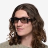 Ernest Black Clear AcetateSunglass Frames for Men from EyeBuyDirect