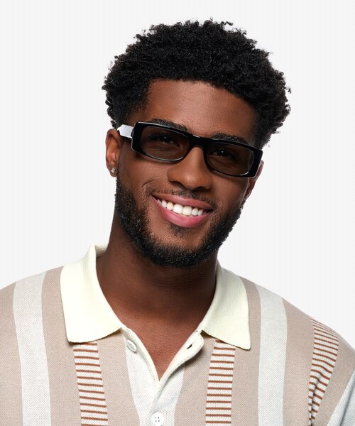 Ernest Black Clear AcetateSunglass Frames for Women from EyeBuyDirect