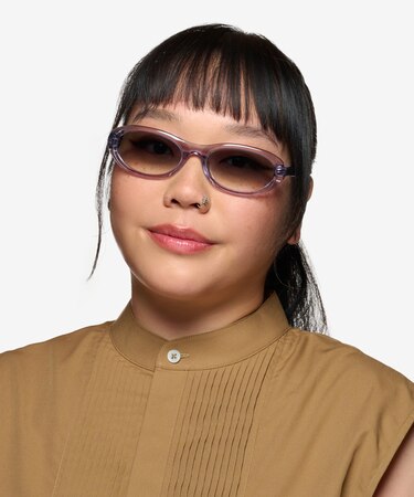 Clear Gray Varo -  Acetate Sunglasses