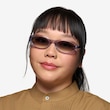 Varo Clear Gray Alternative MaterialsSunglass Frames for Women from EyeBuyDirect