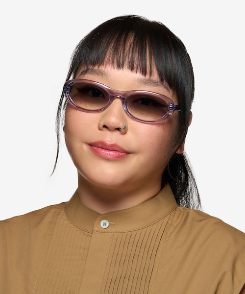 Varo Clear Gray Alternative MaterialsSunglass Frames for Women from EyeBuyDirect