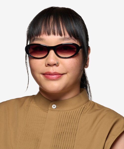 Varo Black AcetateSunglass Frames for Women from EyeBuyDirect