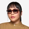 Chirico Clear Brown AcetateSunglass Frames for Women from EyeBuyDirect