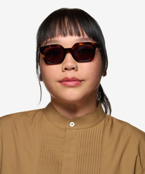 Nor Brown Tortoise AcetateSunglass Frames for Women from EyeBuyDirect