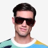 Penrose Tortoise AcetateSunglass Frames for Men from EyeBuyDirect