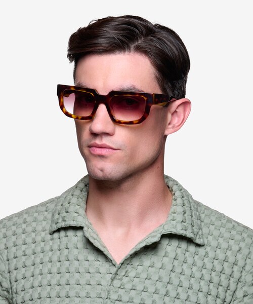 Bandit Tortoise AcetateSunglass Frames for Men from EyeBuyDirect