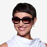 Rogue Purple Tortoise AcetateSunglass Frames for Women from EyeBuyDirect