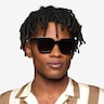 Los Angeles Black AcetateSunglass Frames for Men from EyeBuyDirect