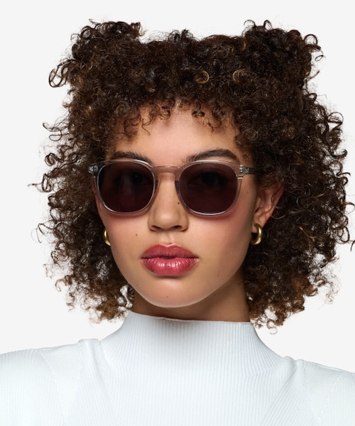 Academy Clear Gray AcetateSunglass Frames for Women from EyeBuyDirect