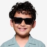 Zoink Black PlasticSunglass Frames for Men from EyeBuyDirect