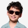 Malarkey Matte Tortoise PlasticSunglass Frames for Men from EyeBuyDirect