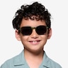 Malarkey Shiny Clear Green PlasticSunglass Frames for Men from EyeBuyDirect