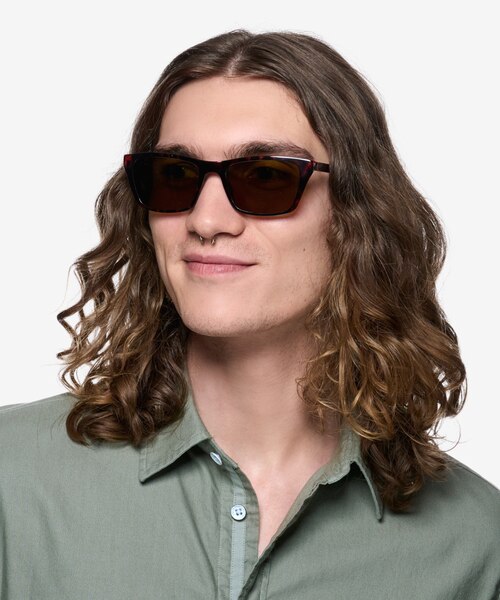 Seabreeze Tortoise PlasticSunglass Frames for Men from EyeBuyDirect
