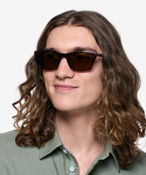 Seabreeze Tortoise PlasticSunglass Frames for Men from EyeBuyDirect