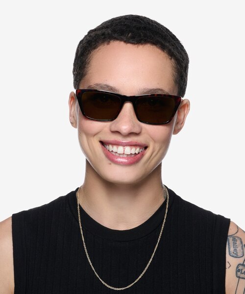 Seabreeze Tortoise PlasticSunglass Frames for Women from EyeBuyDirect