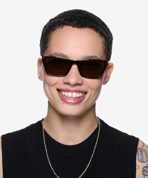 Seabreeze Tortoise PlasticSunglass Frames for Women from EyeBuyDirect