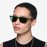 Seabreeze Clear Green PlasticSunglass Frames for Women from EyeBuyDirect