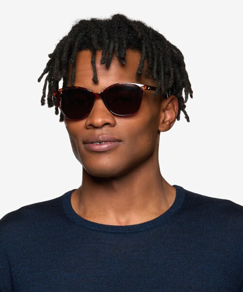 Sutton Tortoise PlasticSunglass Frames for Men from EyeBuyDirect