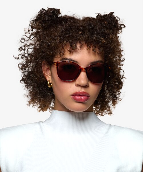 Sutton Tortoise PlasticSunglass Frames for Women from EyeBuyDirect