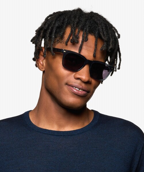 Tavi Clear Gray PlasticSunglass Frames for Men from EyeBuyDirect