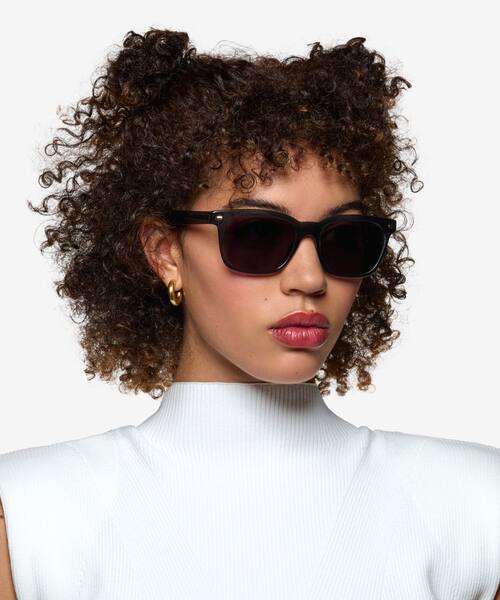 Clear Gray Tavi -  Plastique Sunglasses