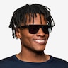 Calloway Clear Dark Green PlasticSunglass Frames for Men from EyeBuyDirect