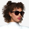 Greer Matte Black PlasticSunglass Frames for Women from EyeBuyDirect