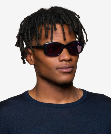Black Frankie -  Plastic Sunglasses