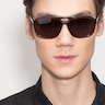 Blair Brown AcetateSunglass Frames for Men from EyeBuyDirect