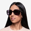 Marilyn Black Red AcetateSunglass Frames for Women from EyeBuyDirect